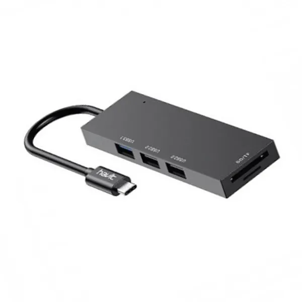 Havit HB4002 Type-C to USB Hub 5 in 1 HUB – View 2