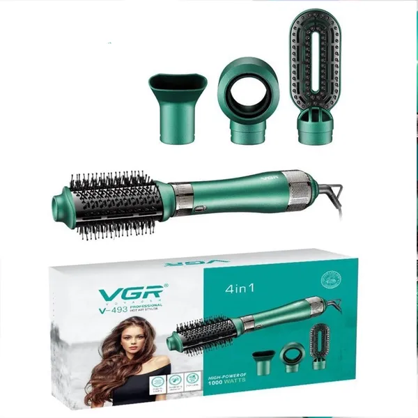 VGR V-493 Professional 4in1 Hot Air Styler Hair Dryer & Hair Curler – View 5