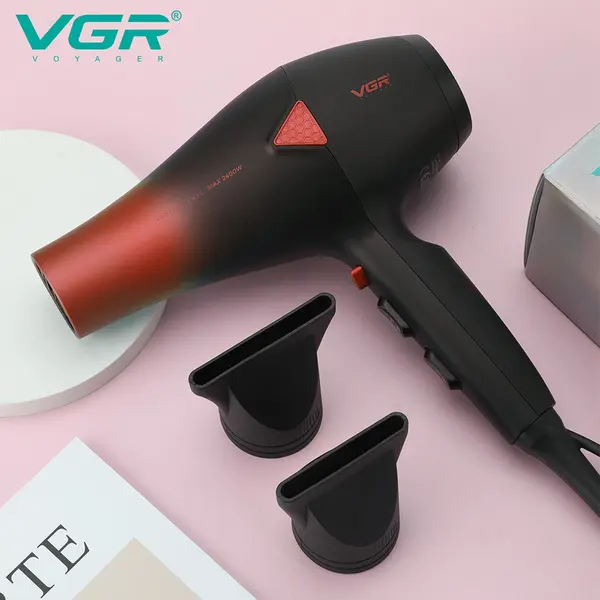 VGR V-455 Essential Dry Care for Women Hair Dryer – Color: Orange – View 2