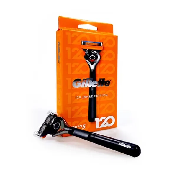 Gillette Fusion 5 Recision Trimmer Blade Shaving Razor 120 Years Edition – View 2
