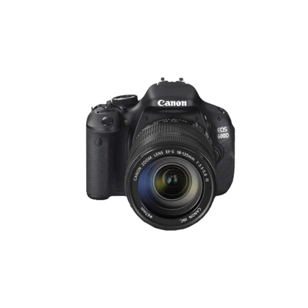 Canon EOS 600D 8 MP digic 4 Imaging CMOS f/3.5-5.6 is Lens DSLR Camera  – View 1
