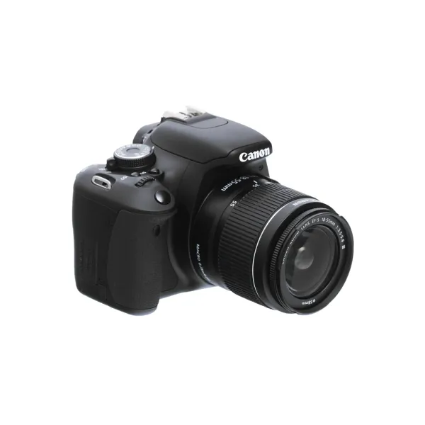 Canon EOS 600D 8 MP digic 4 Imaging CMOS f/3.5-5.6 is Lens DSLR Camera  – View 2