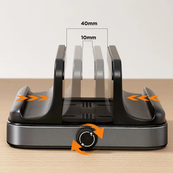 JoyRoom JR-ZS374 Vertical Laptop Stand Single Slot – View 2