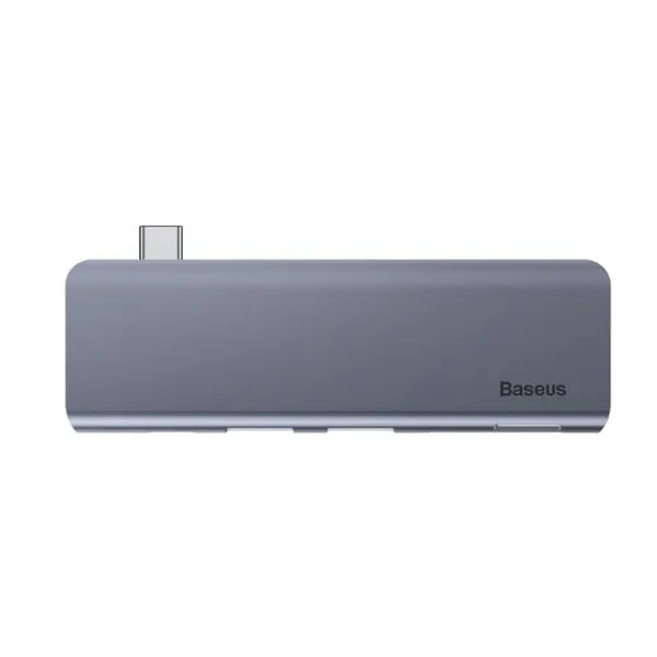 Baseus CAHUB-K0G Harmonica Five-in-One Hub Adapter – View 3
