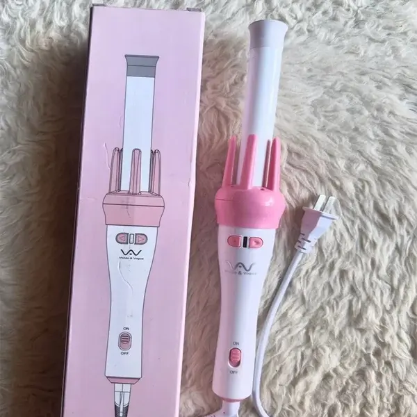 Auto Rotating Hair Curling Wand temperature control – View 2