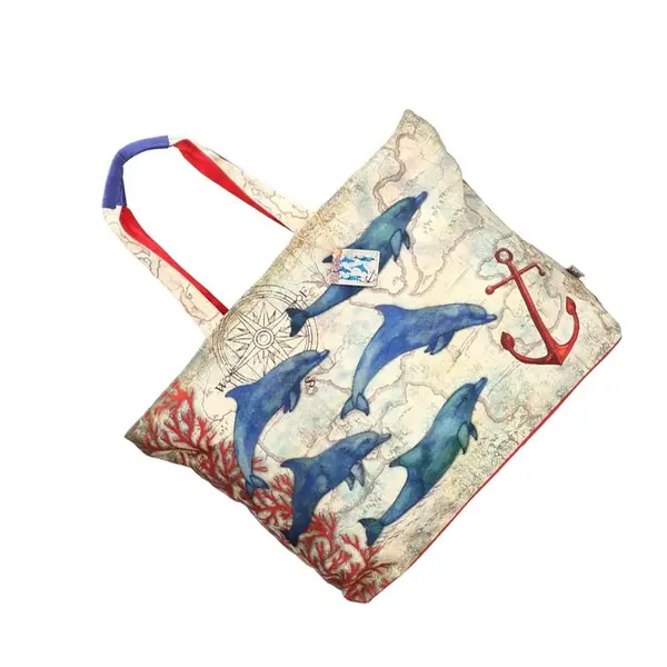 PE-Florence Color full Flipflops Ladies Shoulder Bag – View 3