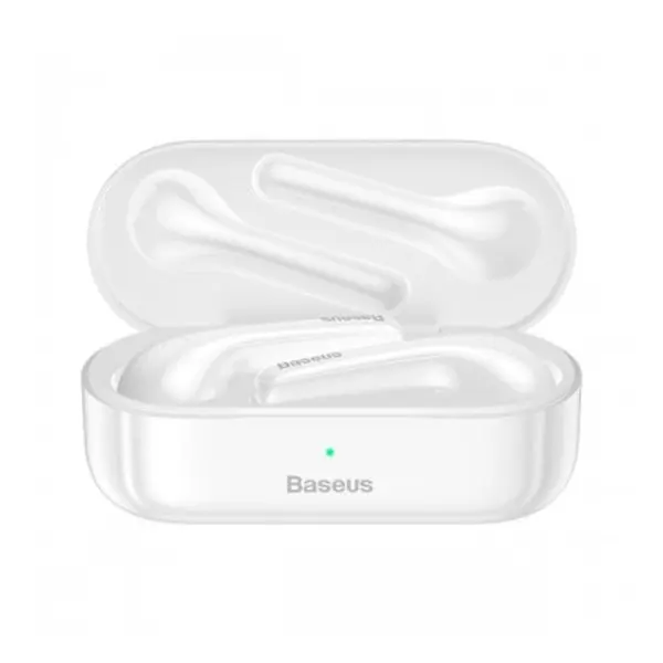 Baseus Encok W07 TWS True Wireless Earbuds – Color: White – View 2