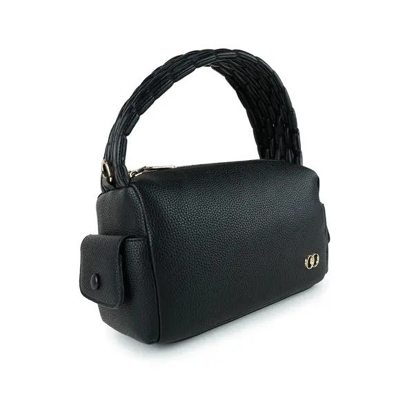 Moochie 0751CA81 Women Versatile Design Crossbody Hand Bag – Color: Black – View 2