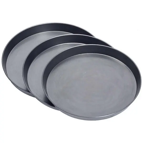 05 Round Shape Carbon Steel Pizza Maker Pan – View 4