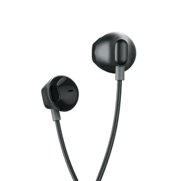 Oraimo Halo Lite 3.5MM Half In-ear Earphone – Color: Black – View 2
