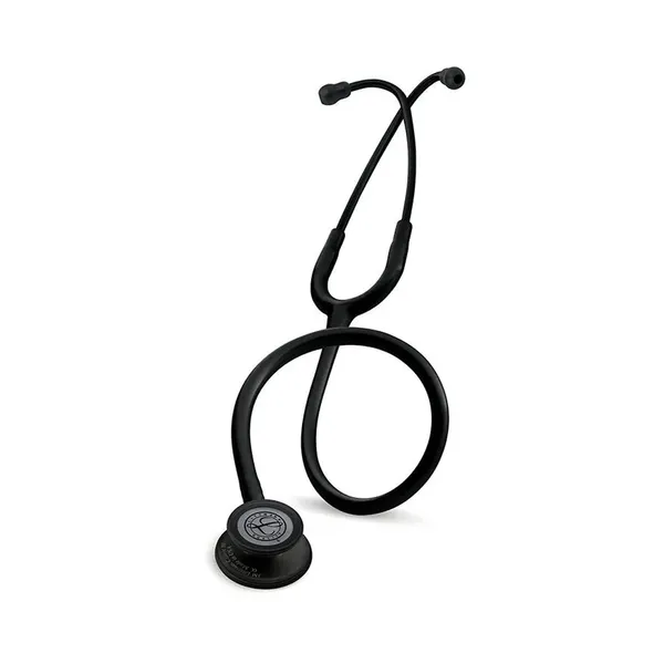 BSMI Reliable Black Edition Light Weight Stethoscope – View 1