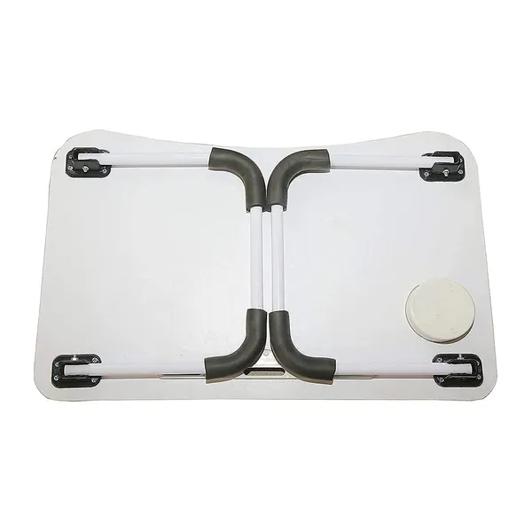 Techno Vibes Laptop Desk for Study and Reading with Foldable Non-Slip Legs Table Tray – Color: Blue – View 3