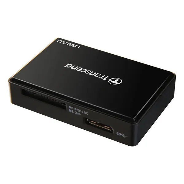 Transcend TS-RDF8K2 USB 3.1 Gen1 All-In-One Multi Memory Card Reader – View 2