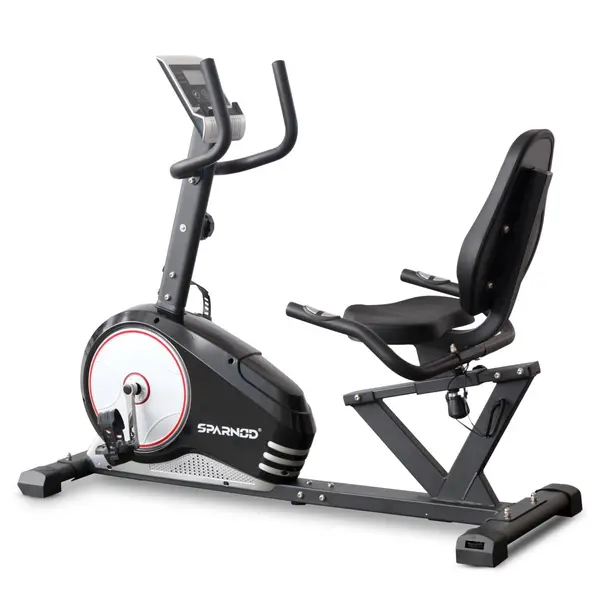 Marcy NS-1201R Adjustable Seat and 8 Resistance Levels, 300 Pound Capacity  Recumbent Exercise Bike  – View 2