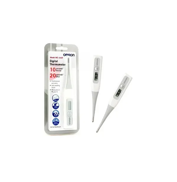 Omron MC 343 Flexible Tip Digital Thermometer With Quick Measurement – View 2