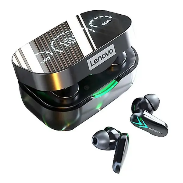 Lenovo XT82 True Wireless Gaming Bluetooth Earbuds – Color: Black – View 3