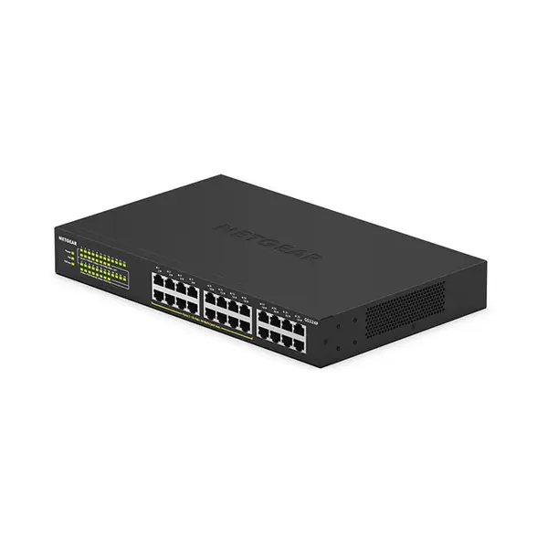Netgear GS324 24-Port Gigabit Ethernet Unmanaged Switch – View 1