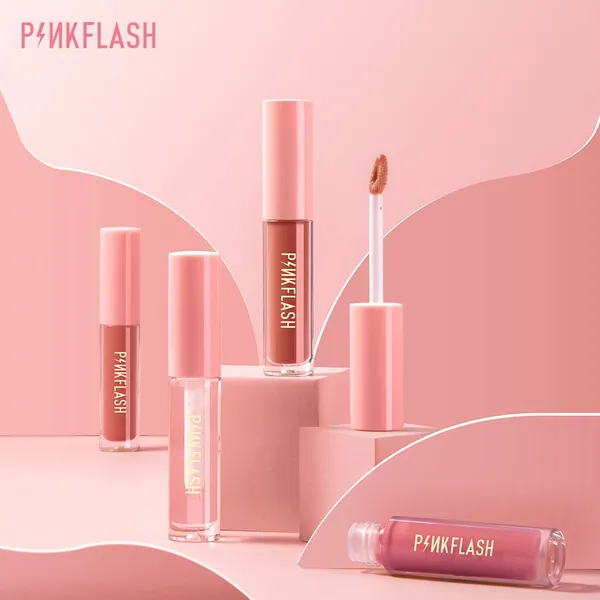 PINKFLASH G06 Ever Glossy Moist Lip Gloss Milk Tea (PF-L02) – View 4