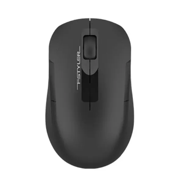 A4TECH Fstyler FG15C Air2 Dual-Mode Rechargeable Wireless Mouse – Color: Black – View 1