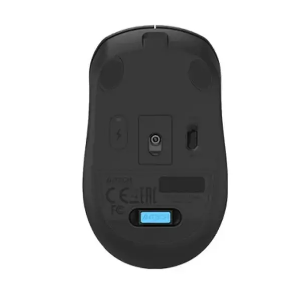 A4TECH Fstyler FG15C Air2 Dual-Mode Rechargeable Wireless Mouse – Color: Black – View 4