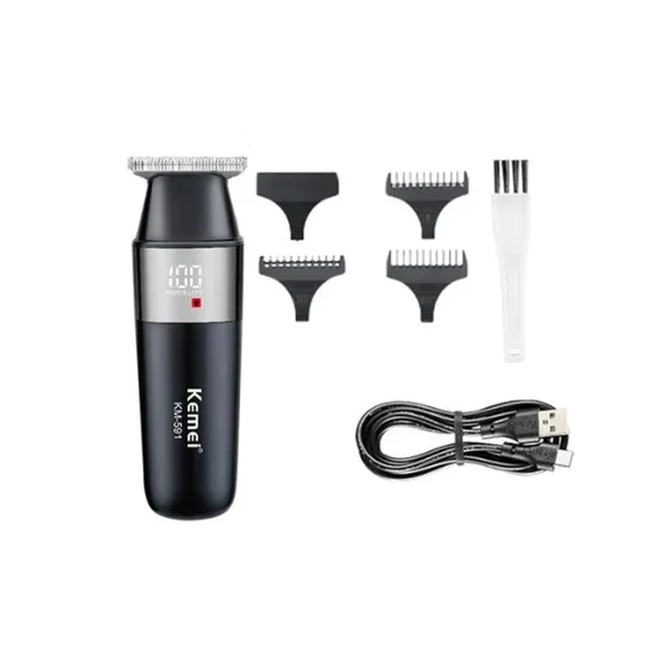 Kemei KM 591 Professional Steel Blade Small Hair Trimmer – View 1