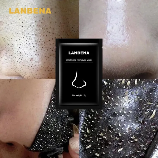 LANBENA Blackhead Remover Deep Pore Cleansing Face Mask Mini Pack 5gm – View 3
