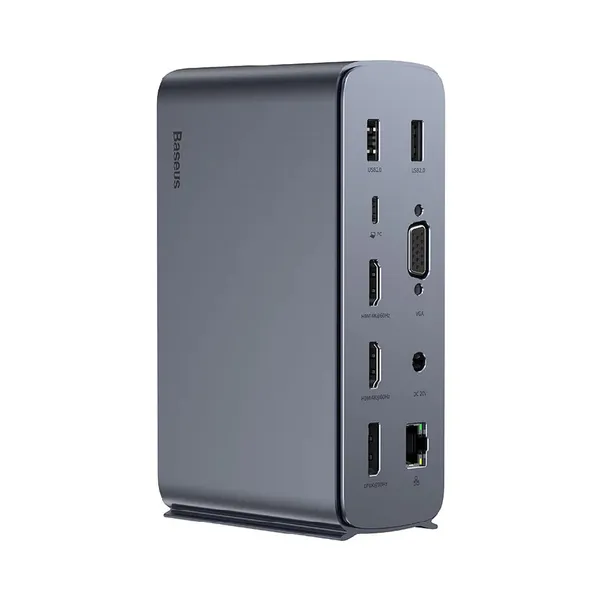 Baseus UnionJoy Pro17-Port Four-Screen Multifunctional Docking Station – View 2