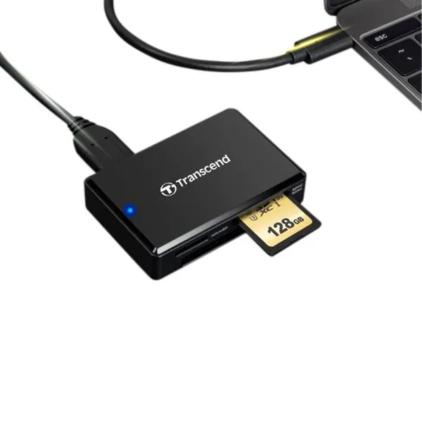 Transcend TS-RDC8K2 USB-3.1 Card Reader – View 4