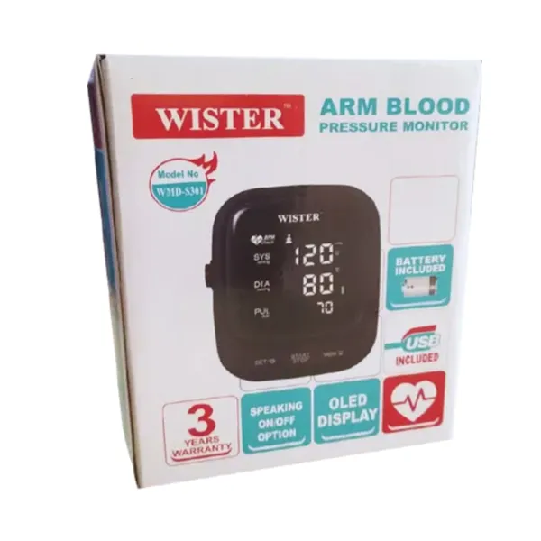 Wister WMD-S301 Digital Blood Pressure Large Monitor – View 4