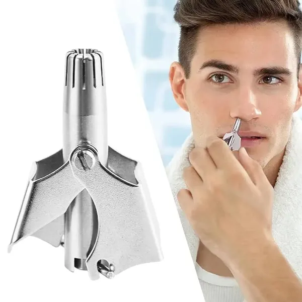 Kemei KM-108 Manual Stainless Steel Nose Hair Trimmer – View 2