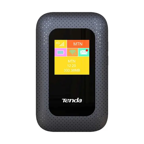 Tenda 4G185 150Mbps 4G LTE Mobile Wi-Fi Hotspot Sim Pocket Router Black – View 1