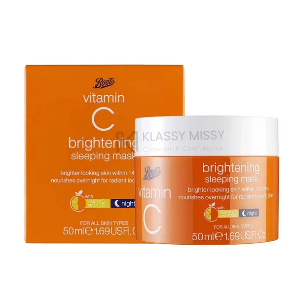 Boots Vitamin C Brightening Sleeping Mask Night - 50ml – View 4