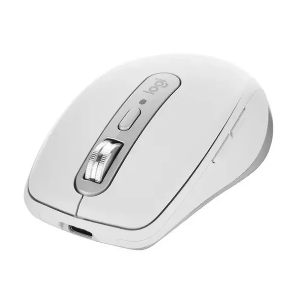 Logitech MX Anywhere 3s Rechargeable Compact Wireless Mouse – Color: White – View 3