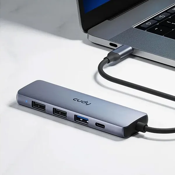 Cudy UH405 Multifunctional 5-In-1 Type-C Hub – View 3