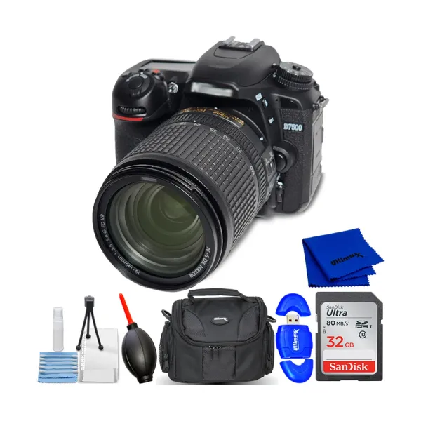 Nikon D7500 with 18-140mm Lens 4K WI-FI Touchscreen DSLR Camera – View 4