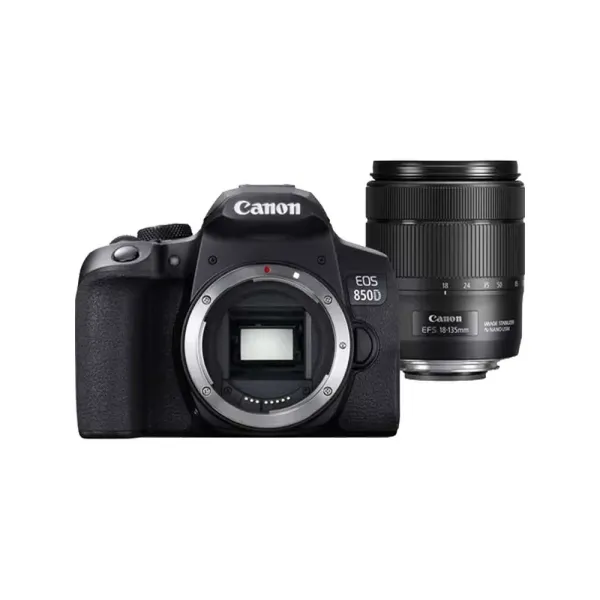 Canon EOS 850D 24.1 MP With 18-55mm IS STM Lens 4K UHD DSLR Camera – View 4