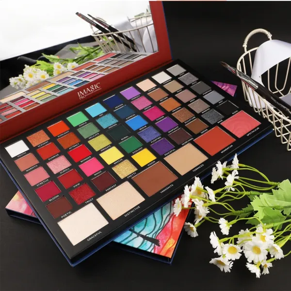 IMAGIC 56 Color Fine Powder Terraced Palette Eyeshadow – View 2