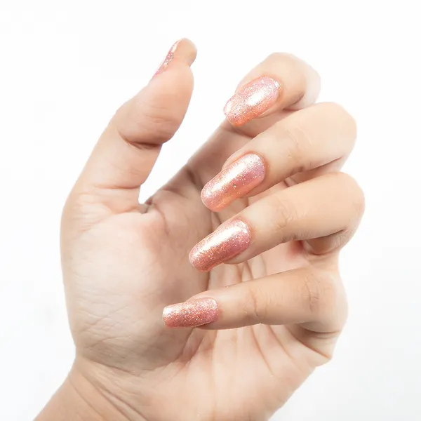 Nirvana Color Glitter Nail Enamel Hold Me 24 Nail Polish – View 3