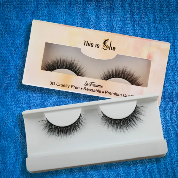 TIS La Femme Long Lasting Silk collection Premium quality Eyelashes – View 4