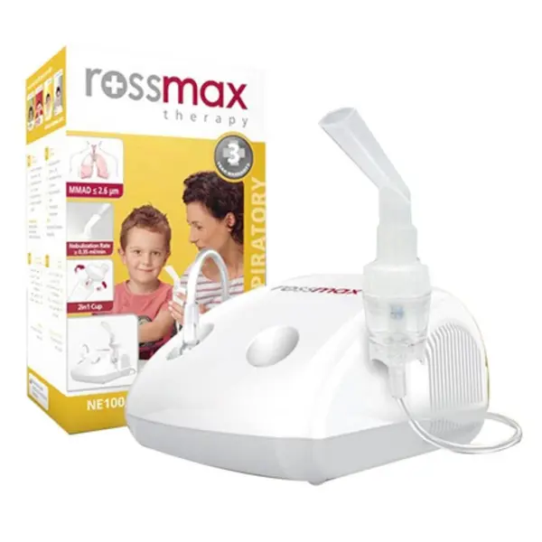 Rossmax NE-100 Piston Compressor Nebulizer – View 3