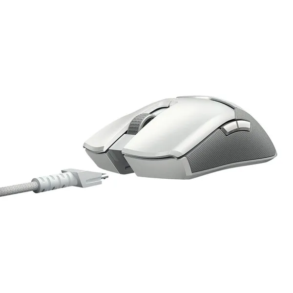 Razer Viper Ultimate RGB Gaming Mouse with Charging Dock – Color: White – View 3