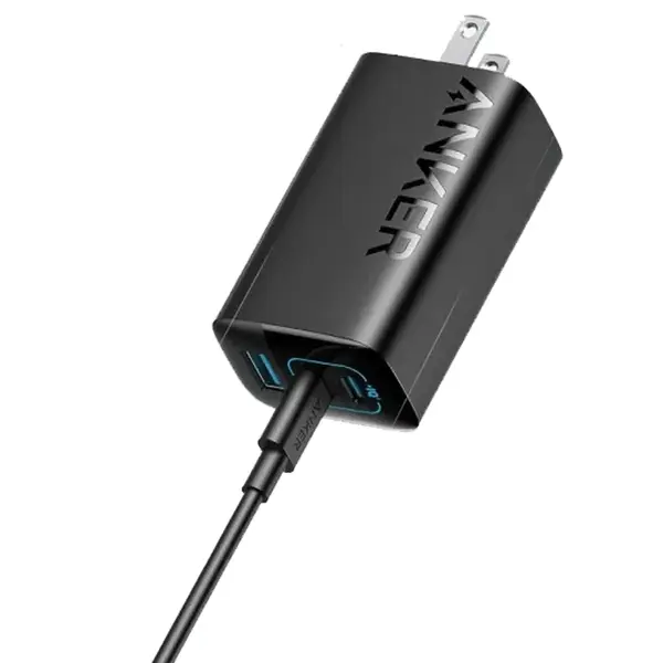 Anker 336 67W Fast USB-C Charging Three Port Adapter for Multiple Devices – View 3