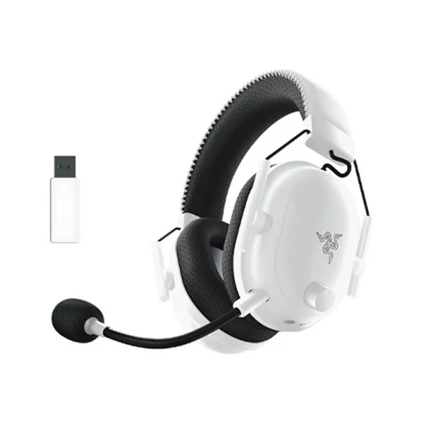 Razer BlackShark V2 Pro Multi-Platform Wireless Gaming Headset – Color: White – View 2