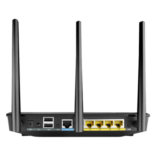 Asus RT-AC66U 1750 Mbps Ethernet Dual-Band Wi-Fi Router – View 5