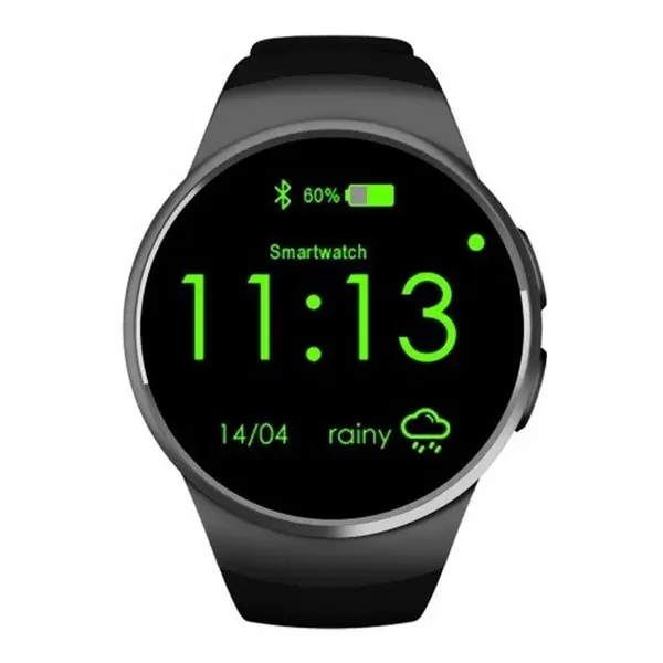 KingWear KW18 With SIM Card Slot Smartwatch – Color: Black – View 2
