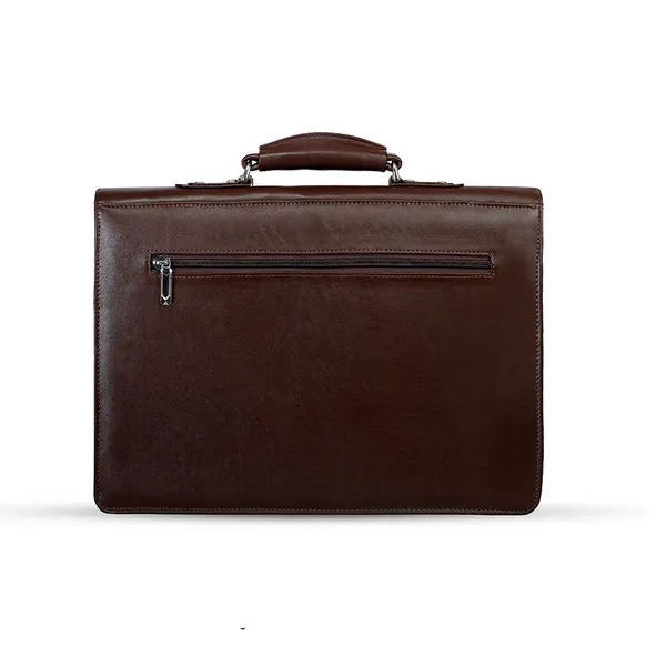 Smart & Cow Leather Unique Laptop Marketing Official Bag – View 4