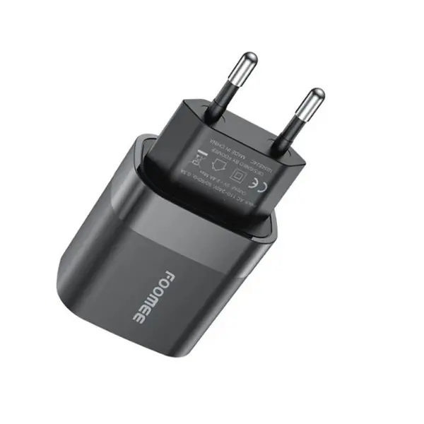 Foomee CA12 10.5W Dual-Port Fast Charging Safe and Reliable Adapter – View 2