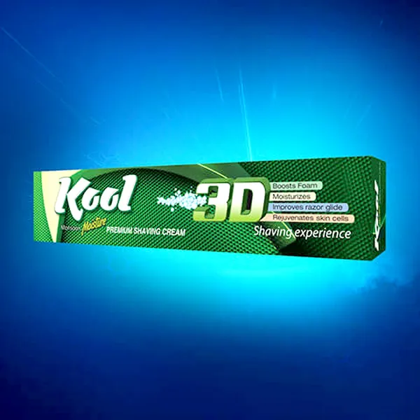 Kool Moisture 3D Experience Shaving Cream For Men (Monsoon) – View 3
