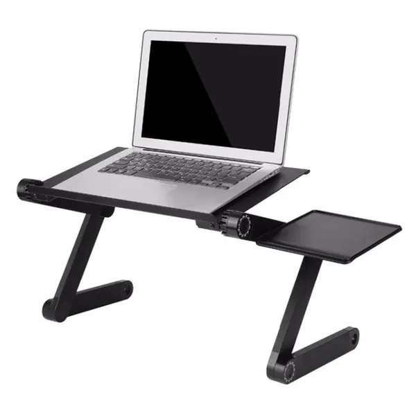 Laptop Table T9 Aluminium Alloy Surface USB Cooling Fan – View 1