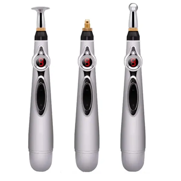 Electric Meridian Rechargeable Acupuncture Massage Pen – View 3